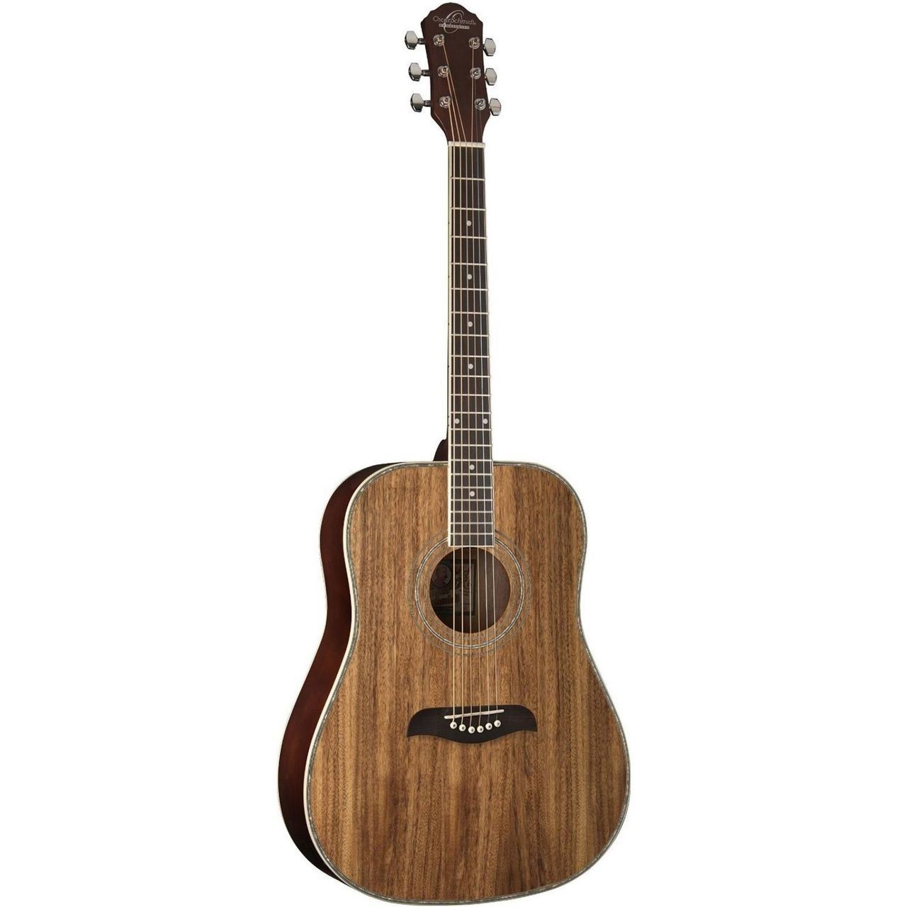 Oscar Schmidt OG2KOA Hawaiian Koa Dreadnought Acoustic Guitar
